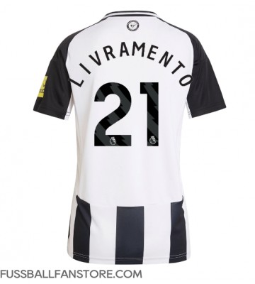 Newcastle United Tino Livramento #21 Replik Heimtrikot Damen 2024-25 Kurzarm